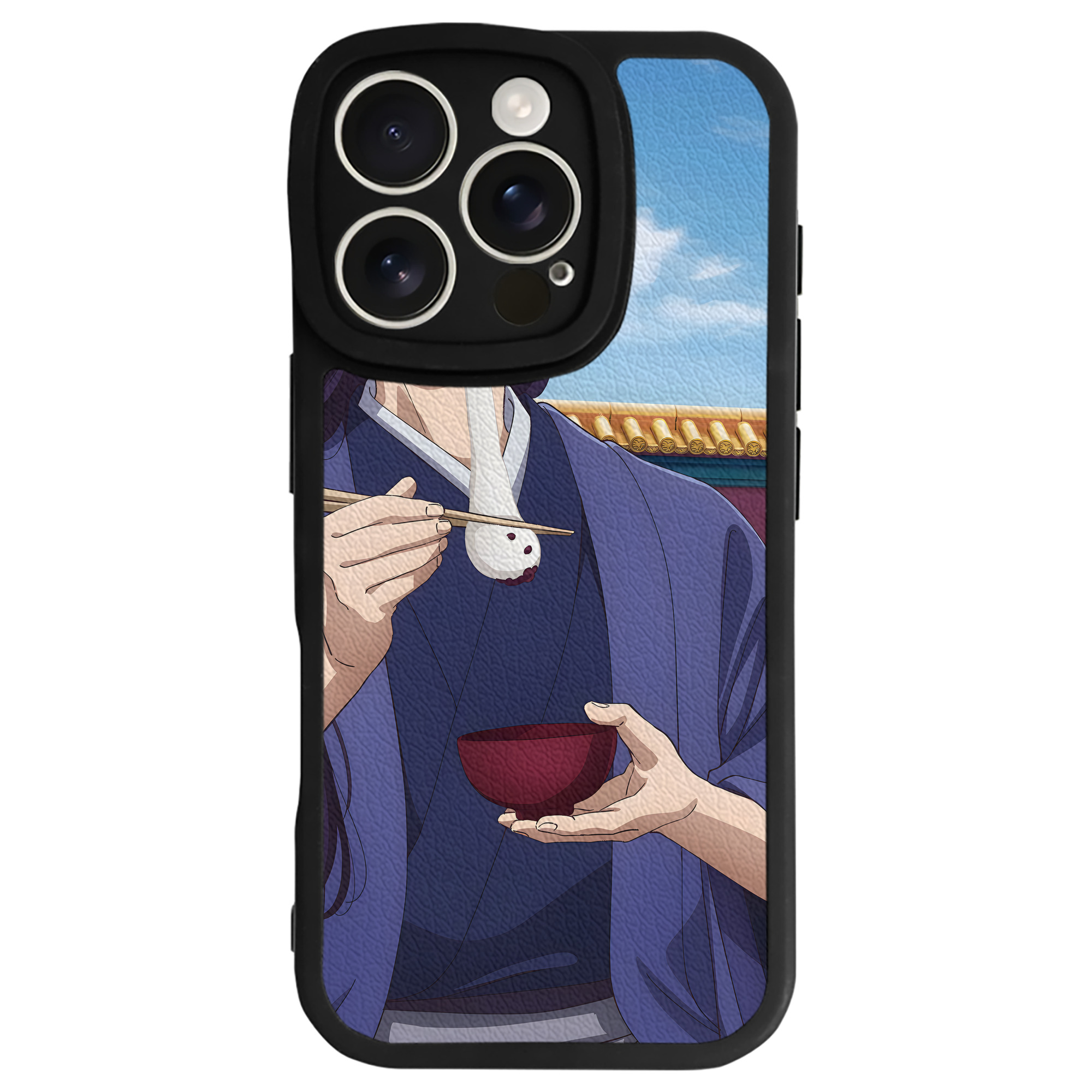 （画像用） 薬屋のひとりごと The Apothecary Diaries 【iPhone 16シリーズ対応】シリコンスマホケース（レザー調） 材質：シリコン